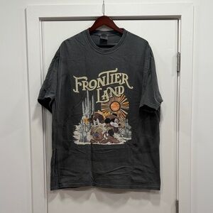 Comfort Colors Frontier Land Graphic Tee - Dark Gray